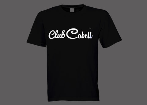 Club Cabell Black Tee