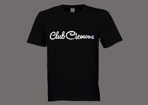 Club Clemons Black Tee