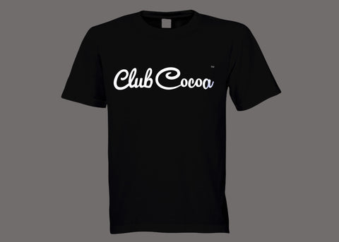 Club Cocoa Black Tee