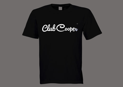 Club Cooper Black Tee