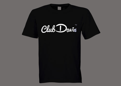 Club Davis Black Tee