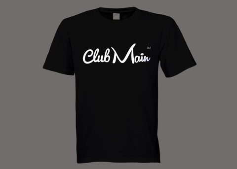 Club Main Black Tee