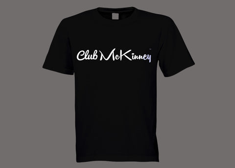 Club McKinney Black Tee