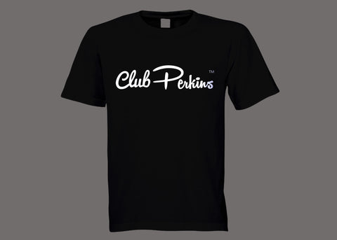Club Perkins Black Tee