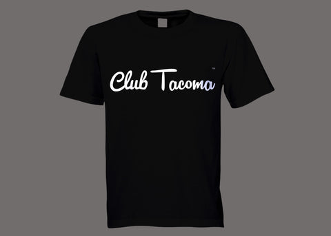 Club Tacoma Black Tee