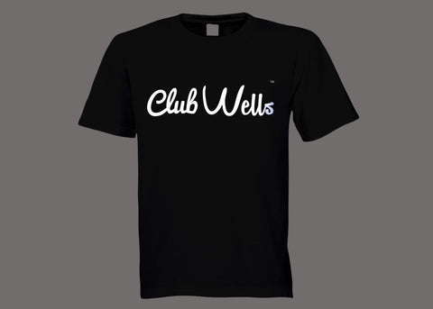 Club Wells Black Tee