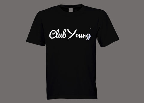 Club Young Black Tee