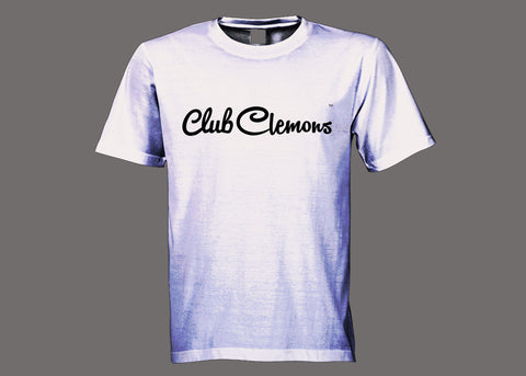 Club Clemons White Tee