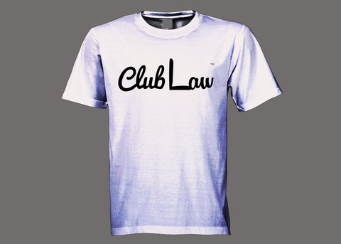 Club Law White Tee