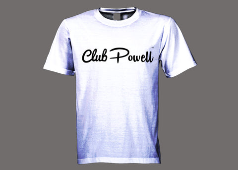 Club Powell White Tee