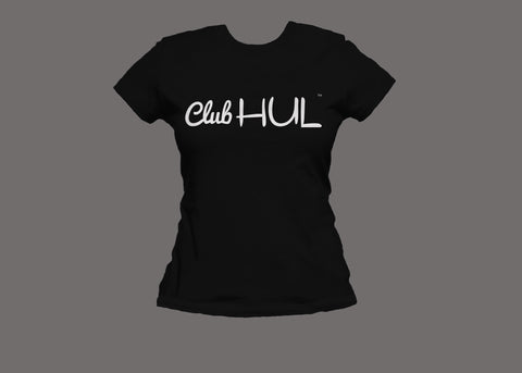 Club HUL Womens Black Tee