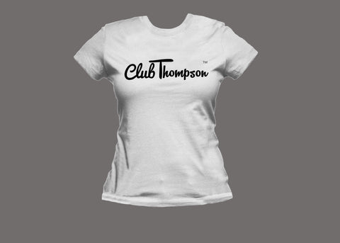 Club Thompson Womens White Tee